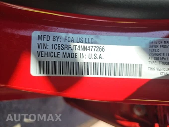 2022 Ram 1500 Laramie Crew Cab Short Bed - miniatura 14