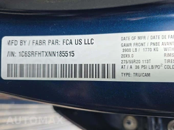 2022 Ram 1500 Limited Crew Cab Short Bed - miniatura 5