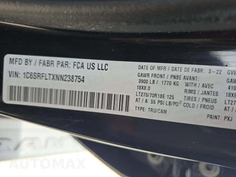 2022 Ram 1500 Rebel Crew Cab Short Bed - miniatura 5