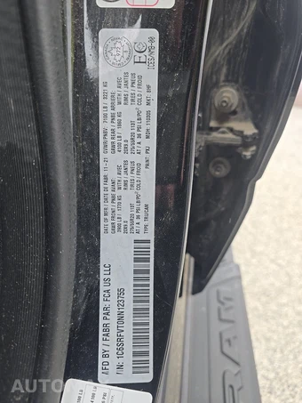 2022 Ram 1500 Sport Crew Cab Short Bed - miniatura 14