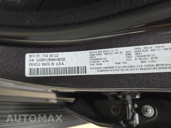 2022 Ram 1500 TRX Crew Cab Short Bed - miniatura 14