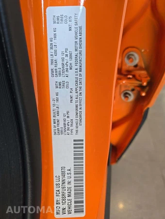 2022 Ram 1500 TRX Crew Cab Short Bed – miniatura 5