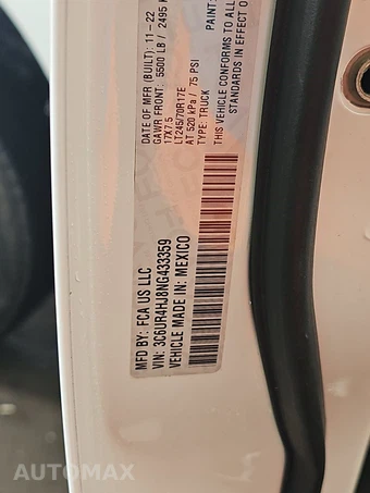 2022 Ram 2500 Tradesman Crew Cab Long Bed - miniatura 14