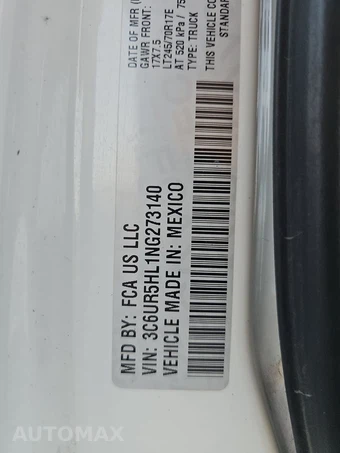 2022 Ram 2500 Tradesman Crew Cab Long Bed - miniatura 14