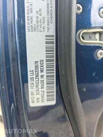 2022 Ram 2500 Tradesman Crew Cab Medium Bed - miniatura 5