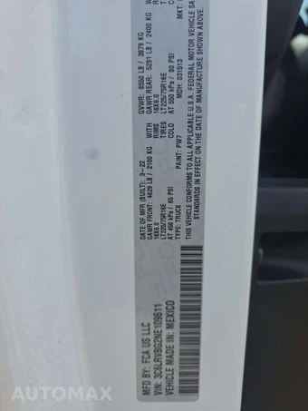 2022 Ram ProMaster 1500 Cargo Van High Roof 136.0" WB - miniatura 2