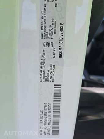 2022 Ram ProMaster 3500 Cab Chassis – miniatura 5