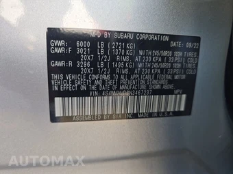 2022 Subaru Ascent Limited 7-Passenger - miniatura 15