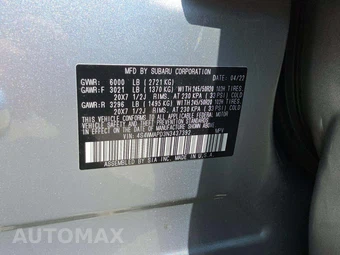 2022 Subaru Ascent Limited 7-Passenger - miniatura 5