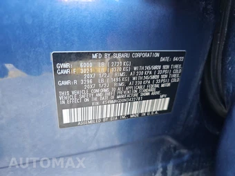 2022 Subaru Ascent Onyx Edition 7-Passenger - miniatura 15