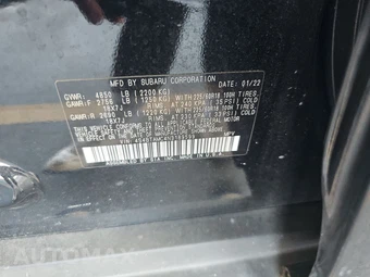 2022 Subaru Outback Limited – miniatura 14
