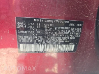 2022 Subaru Outback Premium - miniatura 14