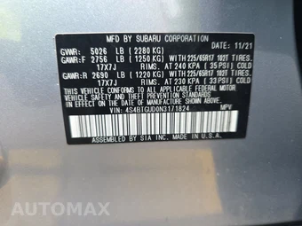 2022 Subaru Outback Wilderness - miniatura 14
