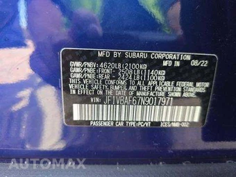 2022 Subaru WRX Premium – miniatura 6