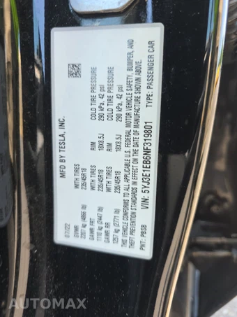 2022 Tesla Model 3 Long Range - miniatura 14