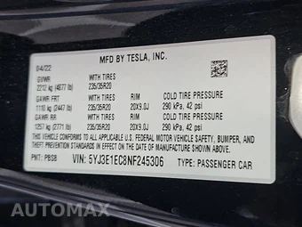 2022 Tesla Model 3 Performance - miniatura 14