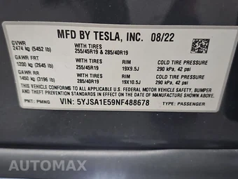 2022 Tesla Model S – miniatura 14