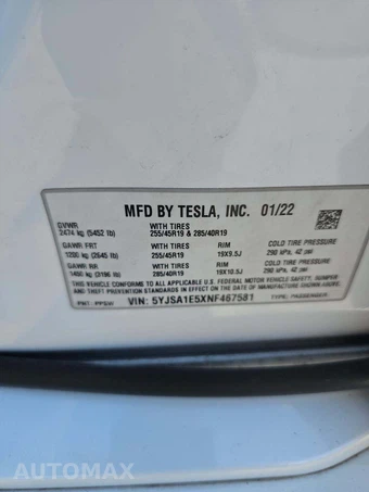 2022 Tesla Model S - miniatura 2
