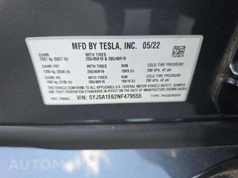2022 Tesla Model S Plaid - miniatura 5