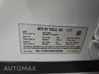 2022 Tesla Model S Plaid – miniatura 14