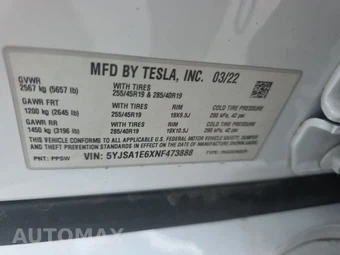 2022 Tesla Model S Plaid – miniatura 14