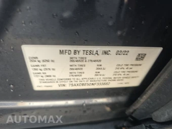 2022 Tesla Model X – miniatura 15