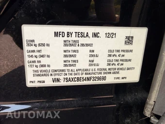 2022 Tesla Model X – miniatura 27