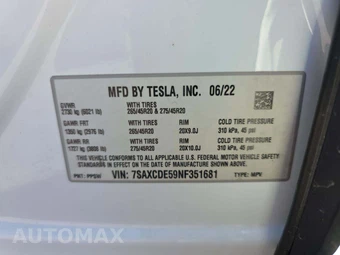 2022 Tesla Model X – miniatura 5
