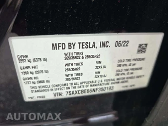 2022 Tesla Model X Plaid – miniatura 2