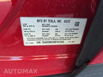 2022 Tesla Model X Plaid – miniatura 15