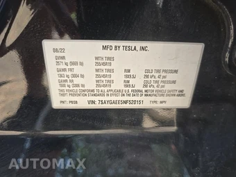 2022 Tesla Model Y Long Range – miniatura 17