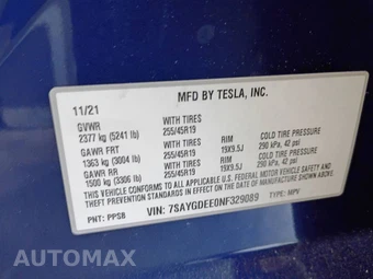 2022 Tesla Model Y Long Range - miniatura 30
