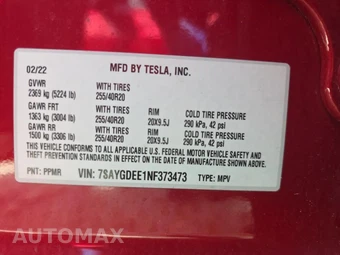 2022 Tesla Model Y Long Range - miniatura 17