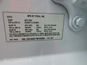 2022 Tesla Model Y Performance - miniatura 5
