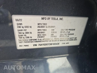 2022 Tesla Model Y Performance - miniatura 15