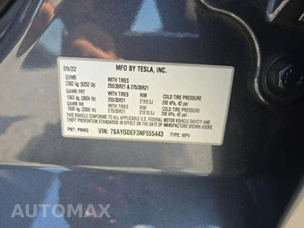 2022 Tesla Model Y Performance - miniatura 5