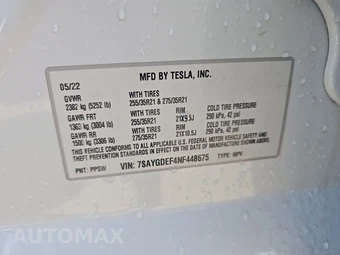 2022 Tesla Model Y Performance - miniatura 14