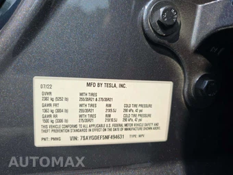 2022 Tesla Model Y Performance - miniatura 5