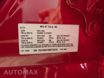 2022 Tesla Model Y Performance - miniatura 5