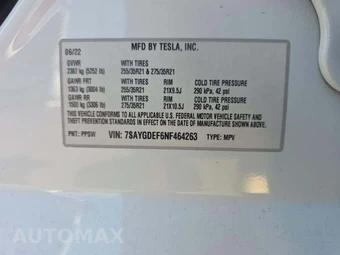 2022 Tesla Model Y Performance - miniatura 5