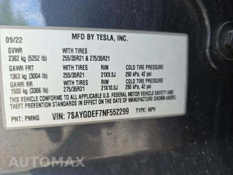 2022 Tesla Model Y Performance - miniatura 5