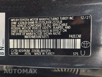 2022 Toyota C-HR XLE - miniatura 14