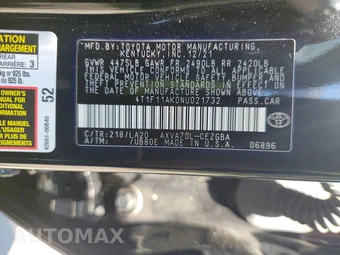 2022 Toyota Camry XLE - miniatura 14