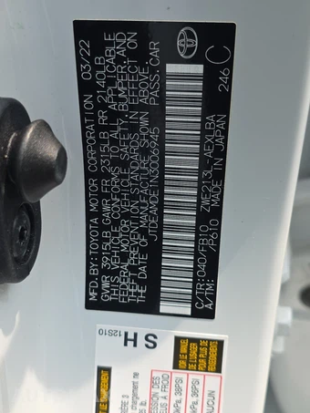 2022 Toyota Corolla Hybrid LE Sedan - miniatura 14