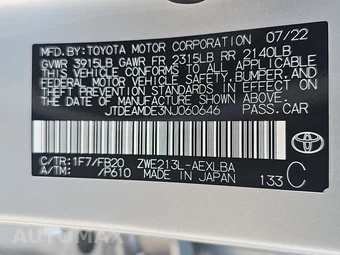 2022 Toyota Corolla Hybrid LE Sedan - miniatura 14