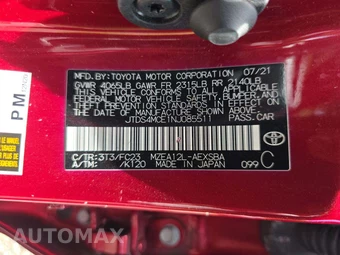 2022 Toyota Corolla SE Sedan - miniatura 5