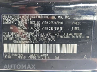 2022 Toyota Highlander Hybrid XLE - miniatura 15