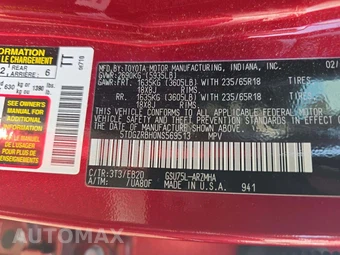 2022 Toyota Highlander XLE – miniatura 5