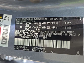 2022 Toyota Highlander XLE – miniatura 15