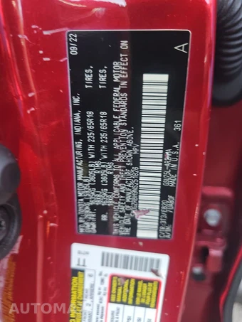2022 Toyota Highlander XLE - miniatura 14